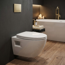 DESKA SEDESOWA WC WOLNOOPADAJĄCA UNIWERSALNA CV-WH-18 BIAŁA DUROPLAST CV-WH-18