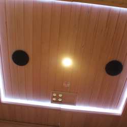 SAUNA INFRARED/FIŃSKA HELSI1 Z PIECEM HARVIA 6KW 4-5 OSOBOWA 180x160 CM 2w1 HELSI1 NEW
