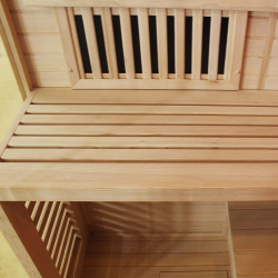 SAUNA INFRARED/FIŃSKA HELSI1 Z PIECEM HARVIA 6KW 4-5 OSOBOWA 180x160 CM 2w1 HELSI1 NEW