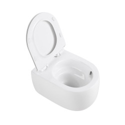 ZESTAW PODTYNKOWY WC STELAŻ GEBERIT DUOFIX MISKA LAKE-WH-TR-01 PRZYCISK DELTA 01 BIAŁY