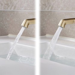 HYDROSAN BATERIA ŁAZIENKOWA CHLOE SZCZOTKOWANE ZŁOTO CHLOE-GL-BR