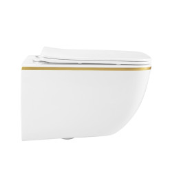 ZESTAW PODTYNKOWY WC STELAŻ GEBERIT DUOFIX MISKA YUZU-WH-GL-TR-03 PRZYCISK DELTA 01 CHROM