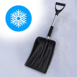 ŁOPATA DO ŚNIEGU DO ODŚNIEŻANIA DO AUTA ALUMINIOWY TRZONEK SZUFLA 84CM ARCTIC