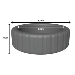 DMUCHANE SPA BASEN OGRODOWY 2-4 OS. VANCOUVER AVENLI 110 DYSZ ZESTAW 175x70 VANCOUVER-175