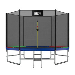 TRAMPOLINA OGRODOWA DLA DZIECI SKY 10FT WIELOKOLOROWA 305 CM