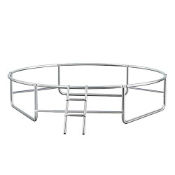 TRAMPOLINA OGRODOWA DLA DZIECI SKY 10FT WIELOKOLOROWA 305 CM
