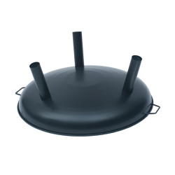 PALENISKO GRILL OGRODOWY WĘGLOWY VL15 CZARNE VL15-BLACK
