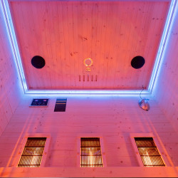 SAUNA SUCHA INFRARED NISKOTEMPERATUROWA TROMSO3 153x110 CM