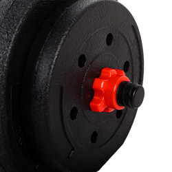 HANTLE ZESTAW 40KG + KETTLEBELL TP01-40