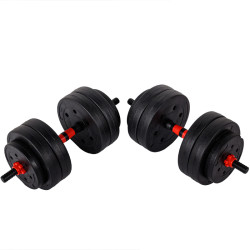 HANTLE ZESTAW 40KG + KETTLEBELL TP01-40