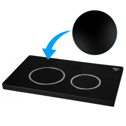 PRZYCISK URUCHAMIAJĄCY SPŁUKUJĄCY DO WC GEBERIT BUTTON-4-BL CZARNY PRZEDNI BUTTON-4-BL