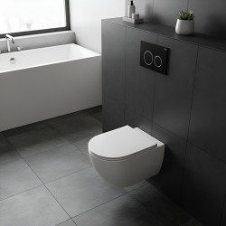 PRZYCISK URUCHAMIAJĄCY SPŁUKUJĄCY DO WC GEBERIT BUTTON-4-BL CZARNY PRZEDNI BUTTON-4-BL