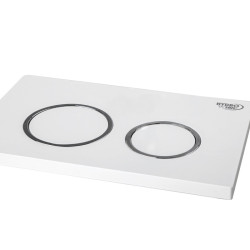 PRZYCISK URUCHAMIAJĄCY SPŁUKUJĄCY DO WC GEBERIT BUTTON-4-WH BIAŁY PRZEDNI BUTTON-4-WH