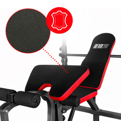 ŁAWKA SKOŚNA WIELOFUNKCYJNA DO ĆWICZEŃ NOGI MODLITEWNIK REGULOWANA RP24 DO 180 KG