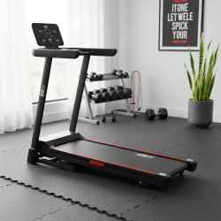 BIEŻNIA ELEKTRYCZNA TRENINGOWA DOMOWA RUN-1 1-16 KM/H 140 KG 230 V BLUETOOTH