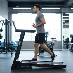 BIEŻNIA ELEKTRYCZNA TRENINGOWA DOMOWA RUN-1 1-16 KM/H 140 KG 230 V BLUETOOTH