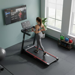 BIEŻNIA ELEKTRYCZNA TRENINGOWA DOMOWA RUN-1 1-16 KM/H 140 KG 230 V BLUETOOTH