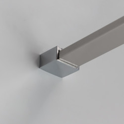 ŚCIANKA SZYBA PRYSZNICOWA SH07-DUO-80X110 WALK-IN 80X110 CM CHROM