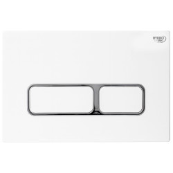 ZESTAW PODTYNKOWY WC STELAŻ HYDROSAN MISKA MIZU-WH-RIM-01 PRZYCISK BUTTON-6-WH BIAŁY
