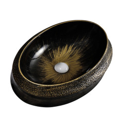 UMYWALKA NABLATOWA OWALNA STAR-BL-GL-600 CZARNA STAR-BL-GL-600
