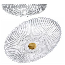 UMYWALKA NABLATOWA SZKLANA OWALNA BRILLANT3-TR-510 TRANSPARENTNA BRILLANT3-TR-510
