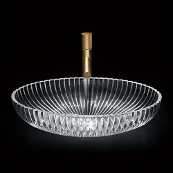 UMYWALKA NABLATOWA SZKLANA OWALNA BRILLANT3-TR-510 TRANSPARENTNA BRILLANT3-TR-510