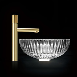 UMYWALKA NABLATOWA SZKLANA OWALNA BRILLANT3-TR-510 TRANSPARENTNA BRILLANT3-TR-510