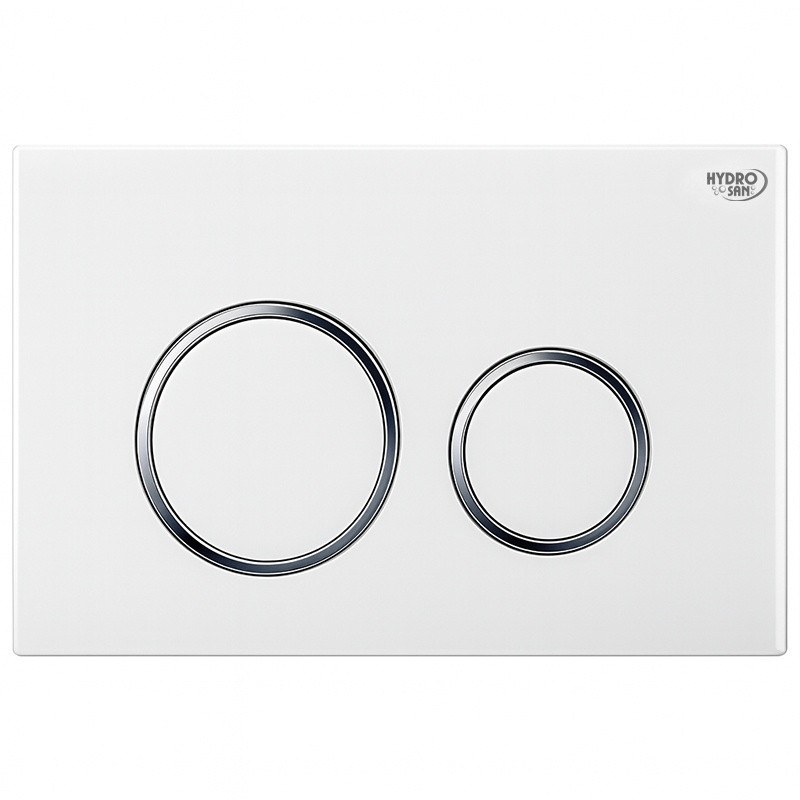 ZESTAW PODTYNKOWY WC STELAŻ HYDROSAN MISKA PURO-WH-03 PRZYCISK BUTTON-4-WH BIAŁY