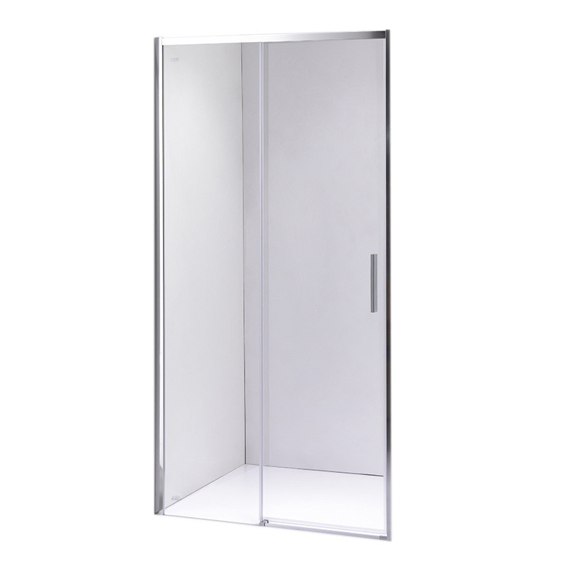 DRZWI PRYSZNICOWE SUPER SLIM NOVA CHROM 90 CM 6 MM NOVA-CH-90