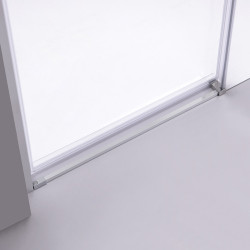 DRZWI PRYSZNICOWE SUPER SLIM NOVA CHROM 90 CM 6 MM NOVA-CH-90