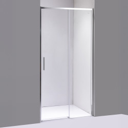 DRZWI PRYSZNICOWE SUPER SLIM NOVA CHROM 90 CM 6 MM NOVA-CH-90