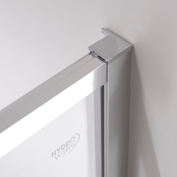 DRZWI PRYSZNICOWE SUPER SLIM NOVA CHROM 90 CM 6 MM NOVA-CH-90