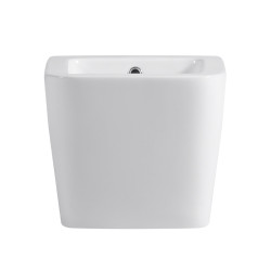 BIDET ŁAZIENKOWY PODWIESZANY WISZĄCY CERAMICZNY OWALNY BIAŁY BID-RAIN-WH 52 CM BID-RAIN-WH