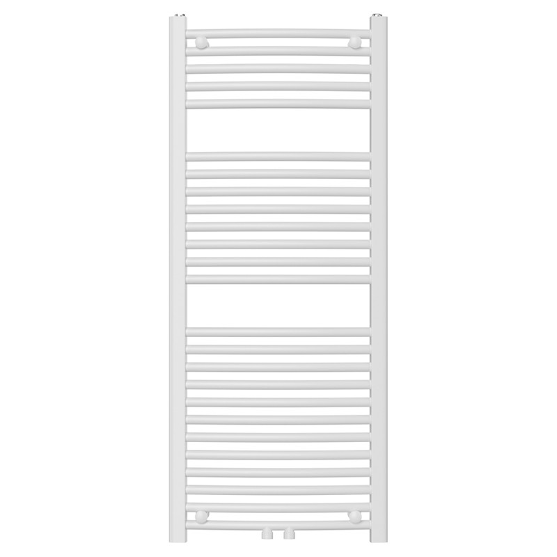 GRZEJNIK ŁAZIENKOWY ŚCIENNY PIONOWY WODNY DRABINKA 120x50 GAMA-WH-2 BIAŁY GAMA-WH-2