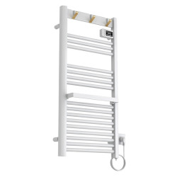 GRZEJNIK ŁAZIENKOWY ELEKTRYCZNY ALUMINIOWY DRABINKA ECO 500W YASUR BIAŁY YASUR-WH