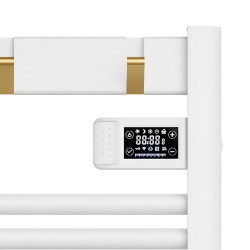 GRZEJNIK ŁAZIENKOWY ELEKTRYCZNY ALUMINIOWY DRABINKA ECO 500W YASUR BIAŁY YASUR-WH