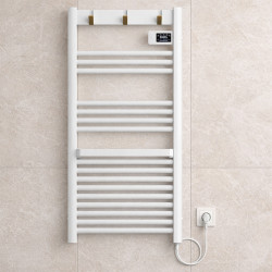 GRZEJNIK ŁAZIENKOWY ELEKTRYCZNY ALUMINIOWY DRABINKA ECO 500W YASUR BIAŁY YASUR-WH