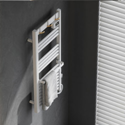 GRZEJNIK ŁAZIENKOWY ELEKTRYCZNY ALUMINIOWY DRABINKA ECO 500W YASUR BIAŁY YASUR-WH