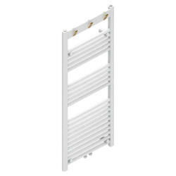GRZEJNIK ŁAZIENKOWY ŚCIENNY PIONOWY WODNY DRABINKA 120x50 YASUR-WH-2 BIAŁY
