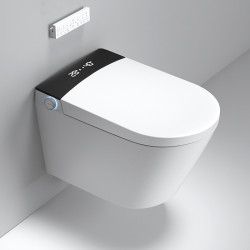ZESTAW PODTYNKOWY WC STELAŻ TOALETA AUTOMATYCZNA DROP-WH PRZYCISK CHROM ZES-DROP-WH-CH-2