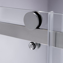 DRZWI PRYSZNICOWE ZES-SH03B-100 CHROM 95-100 CM 8 MM