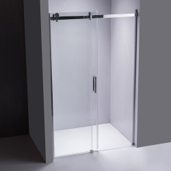 DRZWI PRYSZNICOWE PRZESUWNE DO WNĘKI ZES-SH03D-120 CHROM 115-120 CM 8 MM
