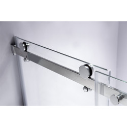 DRZWI PRYSZNICOWE PRZESUWNE DO WNĘKI ZES-SH03D-120 CHROM 115-120 CM 8 MM