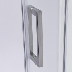 DRZWI PRYSZNICOWE PRZESUWNE DO WNĘKI ZES-SH03D-120 CHROM 115-120 CM 8 MM