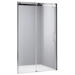 DRZWI PRYSZNICOWE PRZESUWNE DO WNĘKI ZES-SH03E-130 CHROM 125-130 CM 8 MM