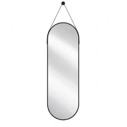 LUSTRO WISZĄCE 160 X 50 W RAMIE DUŻE OWALNE ŚCIENNE DO PRZEDPOKOJU MAKIJAŻU