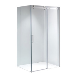KABINA PRYSZNICOWA PROSTOKĄTNA ZES-KZ203A-WH-100X80 BIAŁA 100x80 CM