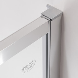 KABINA PRYSZNICOWA PROSTOKĄTNA SUPER SLIM ZES-NOVA-CH-100X80 CHROM 100x80 CM SZKŁO 6 MM