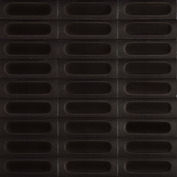MARAZZI Confetto Nero Str. 3D Savoiardo 5x15cm MEUX