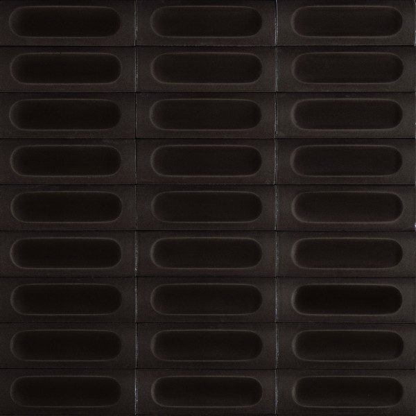MARAZZI Confetto Nero Str. 3D Savoiardo 5x15cm MEUX MARAZZI Confetto Nero Str. 3D Savoiardo 5x15cm MEUX